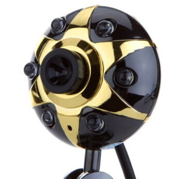 藍色妖姬T616 全金屬高清攝像頭，內置麥克風，打造專業影音體驗